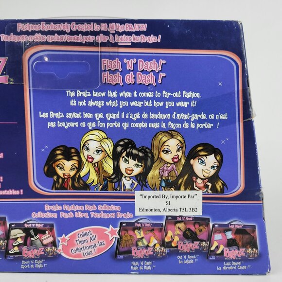 Bratz Flash 'N' Dash DANA Fashion Pack VINTAGE 2003 NEW BOX by MGA - Picture 4 of 5